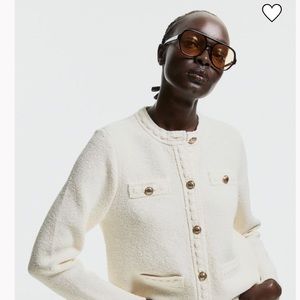 H&M sold out knitted cardigan cream